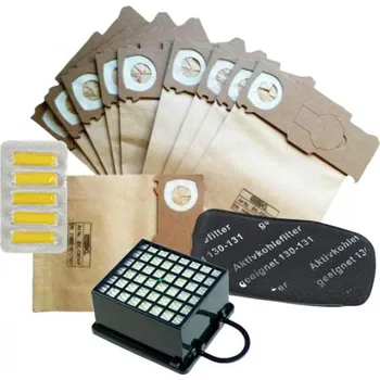 Příslušenství pro úklid HEPA filtr a filtr pro VORWERK Kobold VK 130, VK 131 a sáčky 10ks