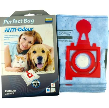 Sáček do vysavače Sáčky Anti-Odour pro ZELMER Jupiter, Magnat, Maxim, Solaris a Twix 4ks