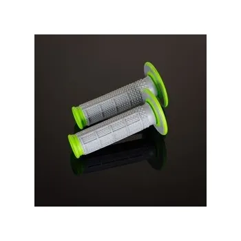 grip Mx Gripy RENTHAL Dual Tapered Diamond Waffle Grey Green
