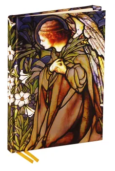Cizojazyčná kniha Tiffany Angel Stained Glass Window - Flame Tree Publishing [EN] (2014, pevná)