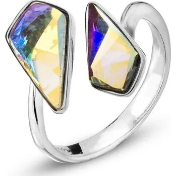 Prsten Prsten duhový se Swarovski Elements Kite P4731ABAB
