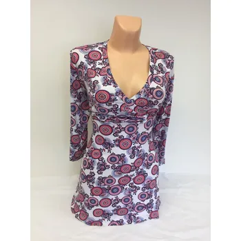 Dámská tunika Tunika TOKA, Barva Jako na obrázku, Velikost XL 44, Materiál 96% Viskoza 4% Lycra