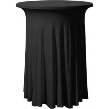 Zahrada DENA Elastický potah GALA na koktejlové stoly Ø 80 - 85 cm, Černá _025851