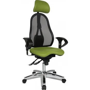 Sitness 45 balanční zdravotní kancelářská židle s podhlavníkem (Unikátní systém naklánění)