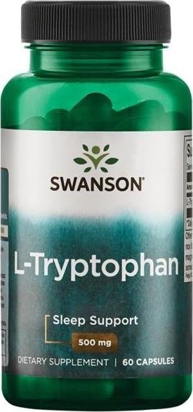 Tryptophan 500 mg 60 Kapseln SWANSON main image 0