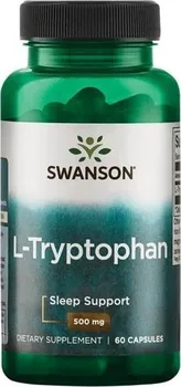 Aminokyselina Swanson L-Tryptophan 500 mg 60 cps.