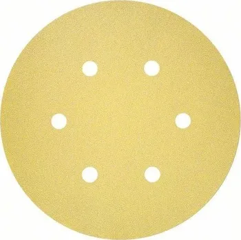 Brusný kotouč 50x Brusný kotouč do excentrické brusky Bosch C450 - 150mm, zr. 60, 6 otvorů (2608621722)