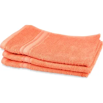 bambusový ručník 30x50 cm lososový