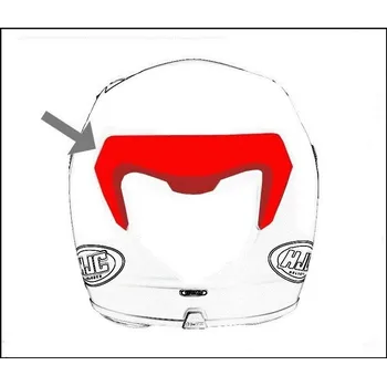 Helma na motorku HJC ventilace RPHA 11 Zadní Nakri MC1SF