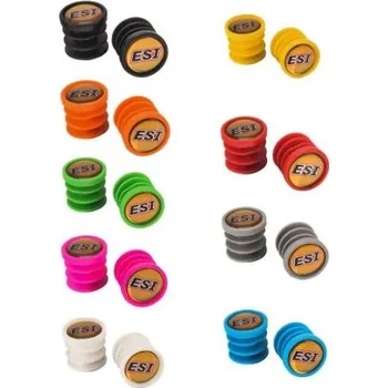 grip Koncovky řídítek ESI Grips, Růžová / Pink