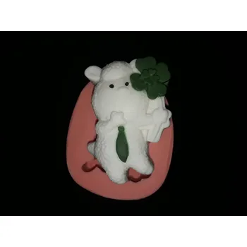 Silikonová formička ovečka se čtyřlístkem 2200