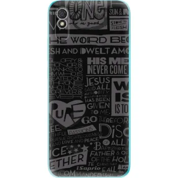 Telefonní příslušenství Odolné silikonové pouzdro iSaprio - Text 01 - Xiaomi Redmi 9A