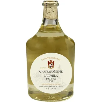 Víno Chateau Mělník Ludmila bílá 2018 0,75 l