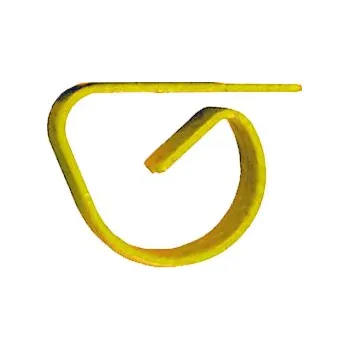 Spona do sešívačky Plastové spony na ubrusy, žluté (4 ks)