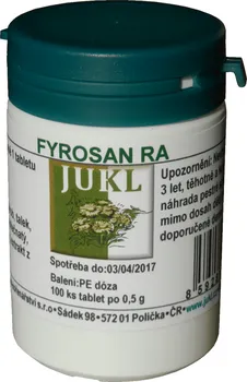 Přírodní produkt JUKL Fyrosan RA 100 tbl.