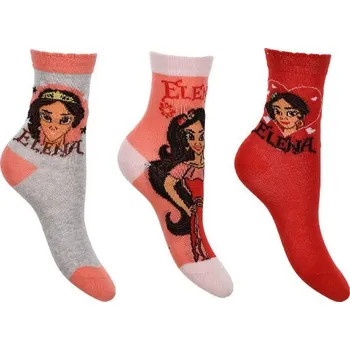 SUN CITY Dětské ponožky Elena z Avaloru sada 3 páry Velikost: 23/26
