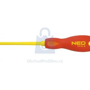 Šroubovák Šroubovák plochý elektrotechnický, NEO tools 4 x 100, balení 1 ks
