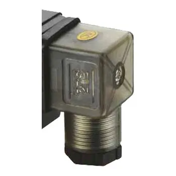 Ventil PUC-B konektor, standardní černý na cívku pro solenoid (ABAC)