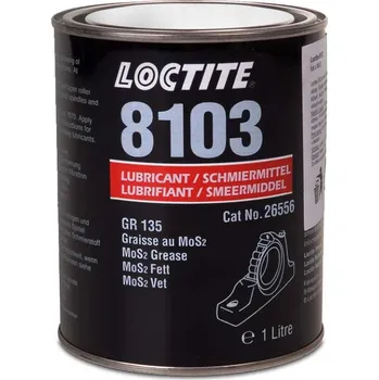 Lepící sada Loctite 8103 1000ml (LOCTITE® 8103™ je univerzální minerální mazivo obsahující MoS2 pro použití při velkém zatížení na pohyblivých součástech při různých rychlostech. Objem 1l, dóza.)