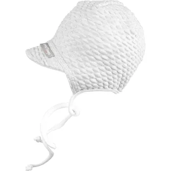 Kšiltovka smetanová bavlněná kšiltovka na zavazování