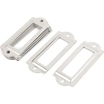 Jmenovka na dveře 59 x 23 mm - Stříbrná