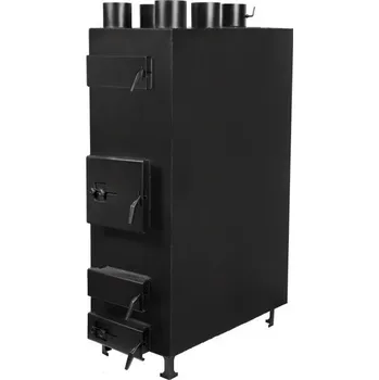 Krbová kamna Teplovzdušná šamotová kamna PN5 Dual Twin 50kW