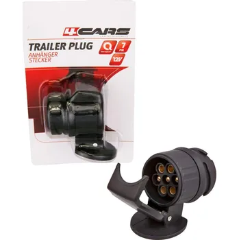 Auto elektroinstalace 4Cars Redukce na přívěsný vozík 13 / 7pin