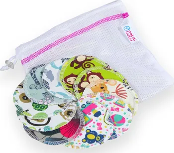 Kosmetický tampón Petit Lulu Odličovací tampóny 10 ks + pytlík na praní