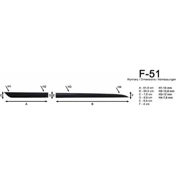 Lišta karosérie Lišty dveří Hyundai i20 2015 5 dveří