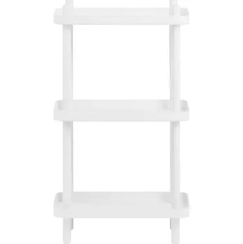 police Normann Copenhagen Police Block Shelf, white/white