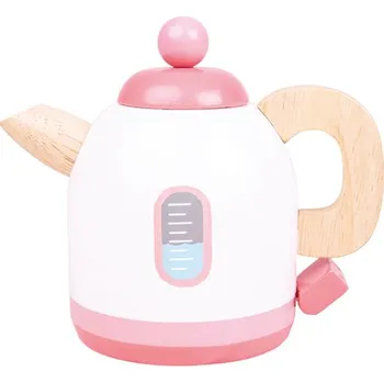 Dřevěná hračka Bigjigs Toys Dřevěná konvice růžová