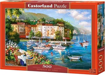 Puzzle Castorland Přístav lásky 500 dílků