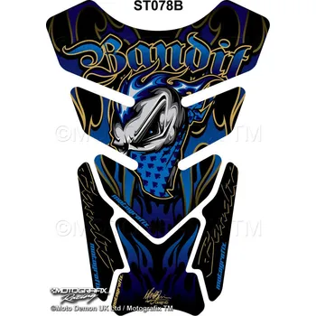 Polep vozidla MOTOGRAFIX Anglie MOTOGRAFIX 3D Suzuki tankpad polep na nádrž provedení: Suzuki ST078B