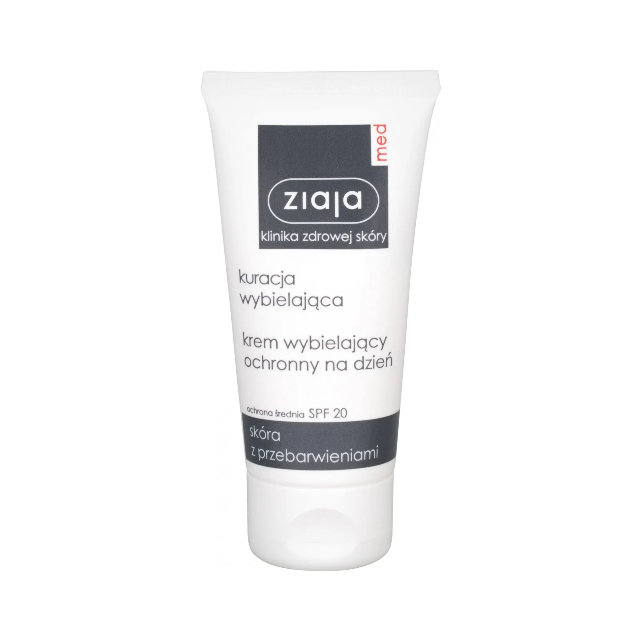 Fotografie 1 - Pleťový krém Ziaja Med Whitening Protective Day Cream 50 ml