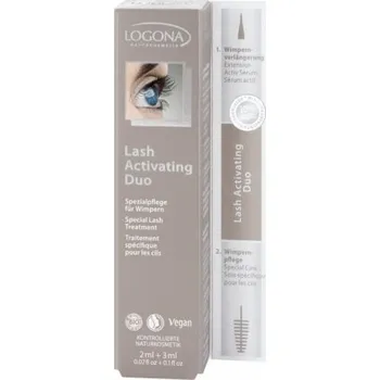 Řasenka Logona Aktivátor růstu řas, balení 2 ml + 3 ml Logona 4017645013964