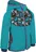 Unuo Softshellová bunda s fleecem Basic pejsci/smaragdová, 128-134