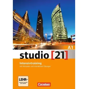 Německý jazyk Studio 21: A1: Intensivtraining mit Hörtexten und interaktiven Ubungen - Cornelsen Verlag (2013, brožovaná) + CD, DVD