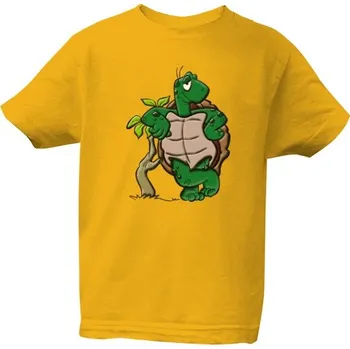 Pánská móda Tričko s potiskem Tričko Želva dětské