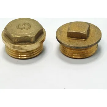 Fitinka STABILO Sanitär Mosazný závitový koncový uzávěr 3/4" DN20