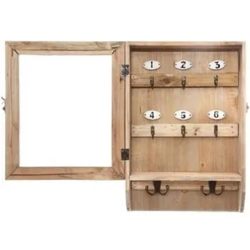 Železářství Atmosphera Dřevěná skříňka na klíče 26 x 38 cm