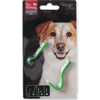 Pinzeta na klíšťata Dog Fantasy Plastový háček na klíšťata 2 ks