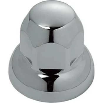 Matice Kryty šroubů matice kol 32 mm nízká chrom plastová