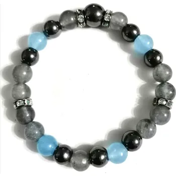 Náramek Náramek mix kamenů - Šedé opojení