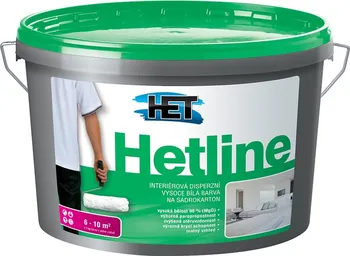 Interiérová barva HET Hetline 1009799 7 + 1 kg bílá