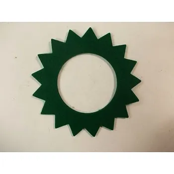 Vánoční dekorace Filc nádrže Zelený hvězda