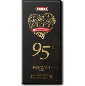 Čokoláda Hořká čokoláda 95 % 100g TORRAS