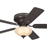 Stropní ventilátor se světlem a řetízkovým ovládáním Westinghouse EVERETT 72154 , Ø 132 cm