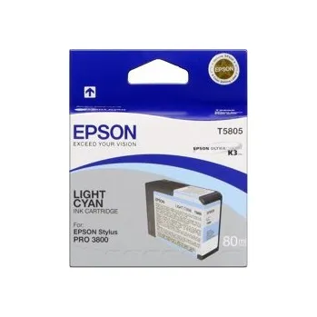 Epson T580500 světle azurová (light cyan) originální cartridge