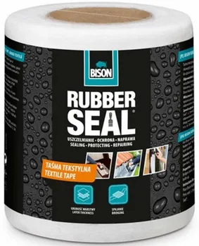 Bison Rubber Seal textilní páska 10 cm x 10 m