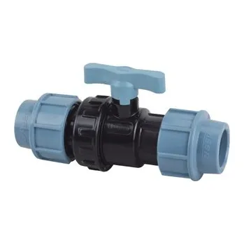 Vodovodní potrubí Donsen PE Uzavírací kohout 32 mm - Svěrná spojka na polyetylen 473032